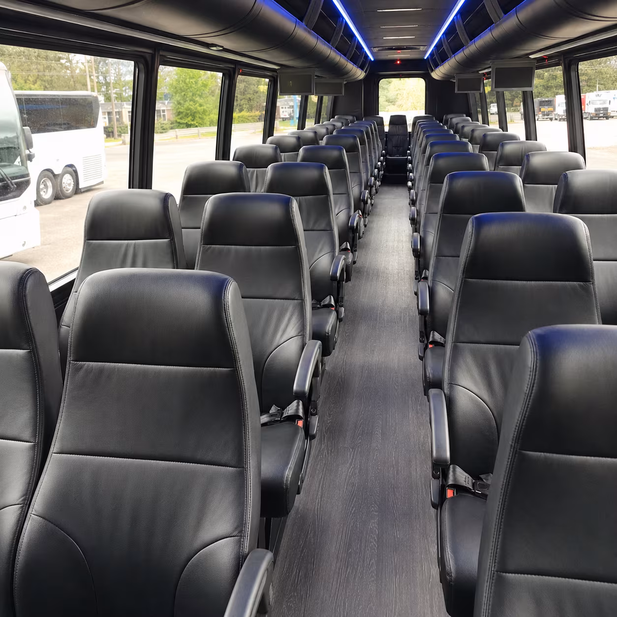 longview corporate event transportation onboard seating