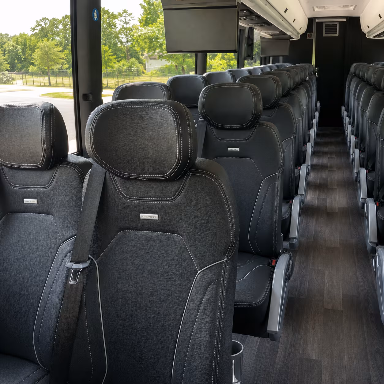 longview long distance transportation onboard seating