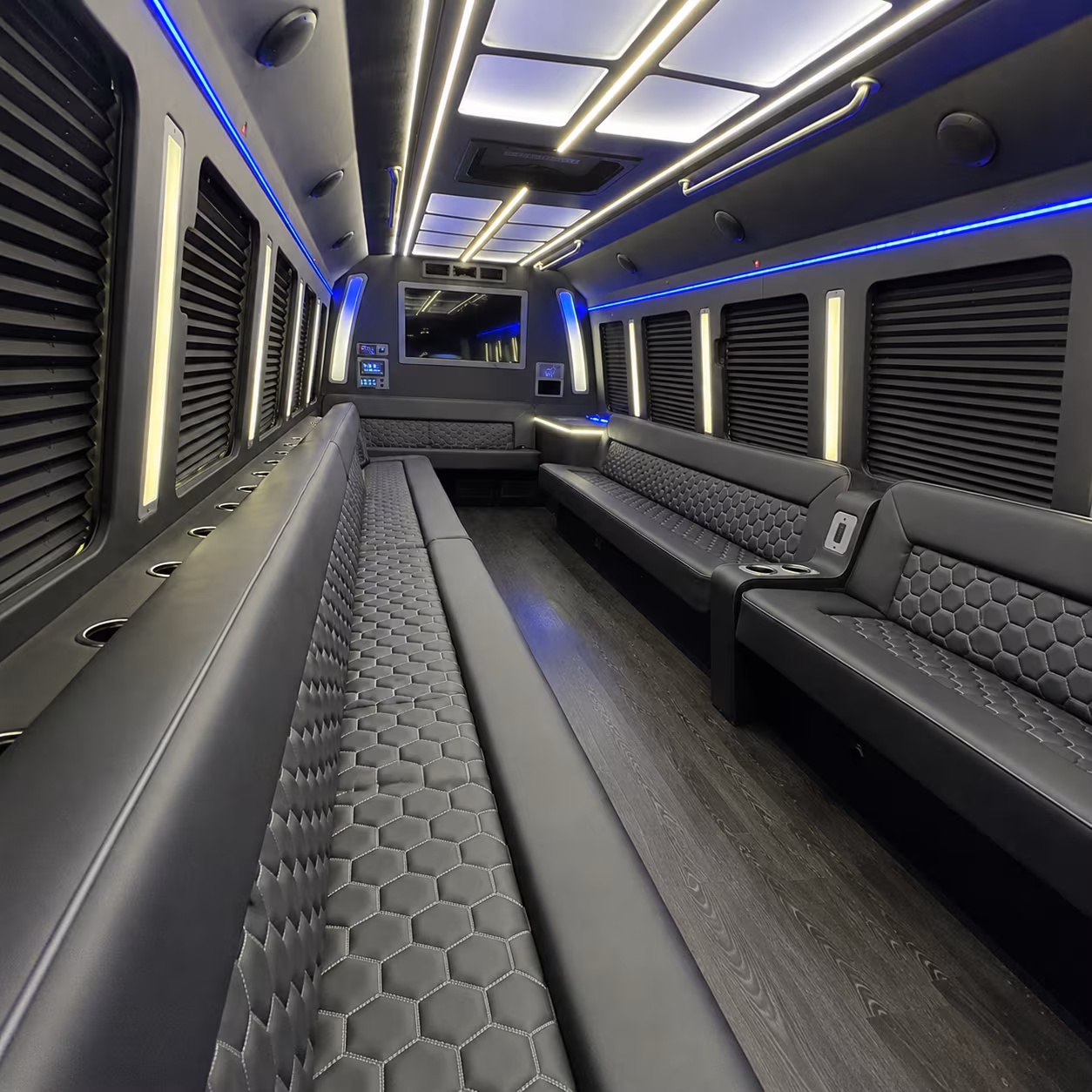 longview party bus rentals inside