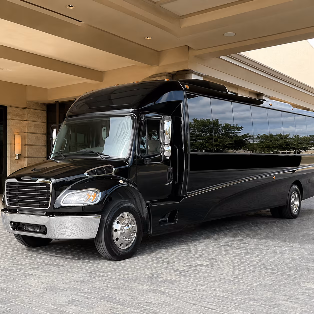longview private event transportation onboard seating