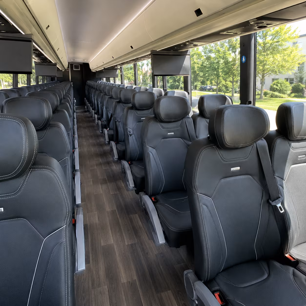 longview wedding transportation onboard seating